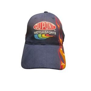 Jeff Gordon #24 DuPont Motorsports Flames Hat Hendrick Chase Authentics